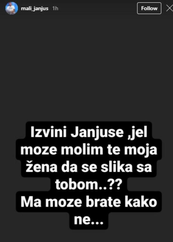 Janjuš ispričao šta mu se dogodilo