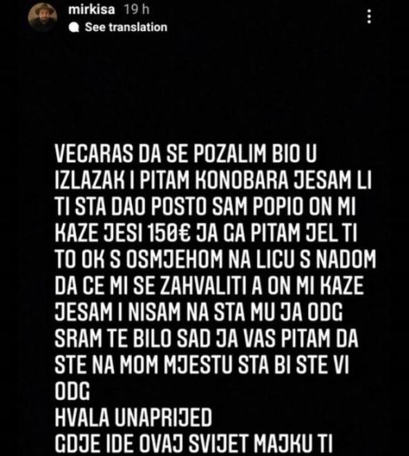 Mirko Vučinić Instagram