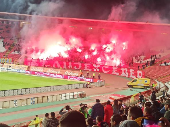 navijači, fk crvena zvezda, sever