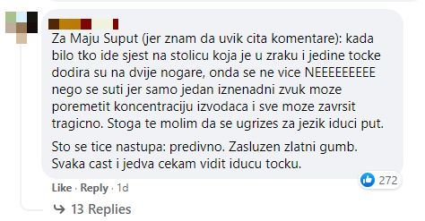 Gledateljka prozvala Maju Šuput