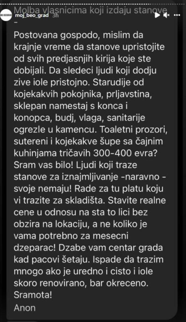 Izdavanje stanova
