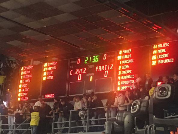 Crvena zvezda Partizan finale Kupa Koraća sastavi