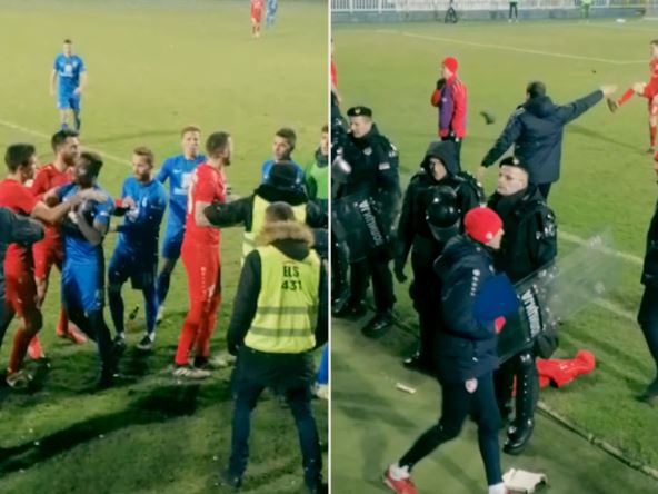 Fk Radnicki incident.jpg