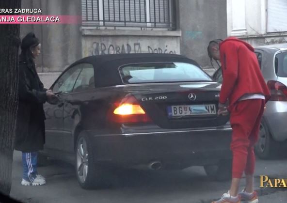 Elena Kitić stari auto