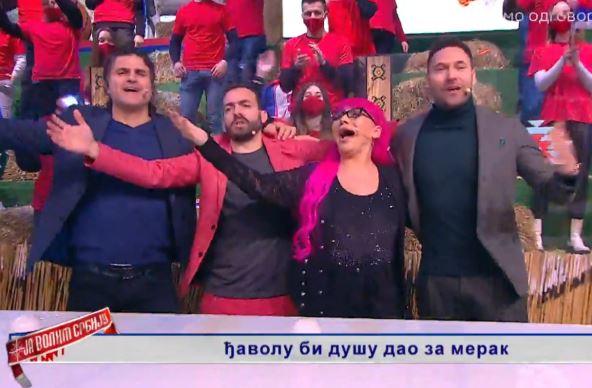 Jelena Karleuša u kvizu Ja volim Srbiju