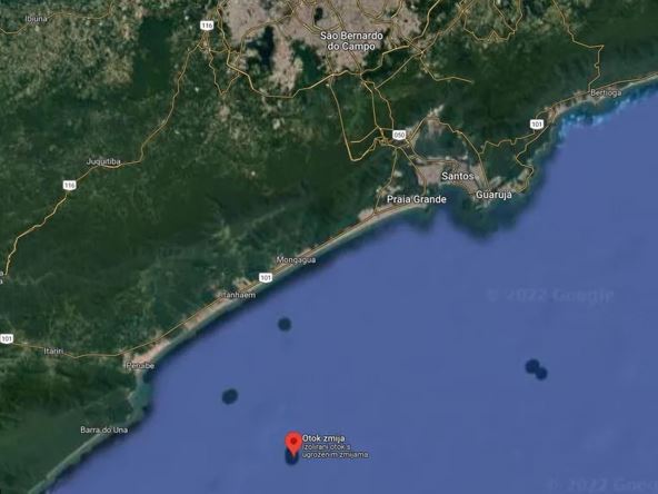 Lokacija zmijskog ostrva