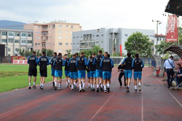 Nenad Lalatović prvi trening u Borcu