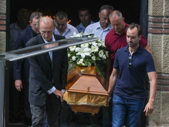 Branko Cvejić sahrana