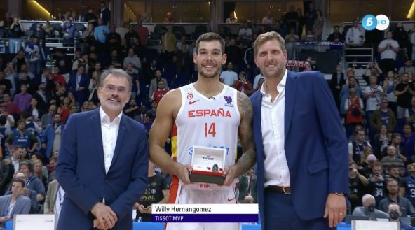 Vili Ernangomez MVP Eurobasketa