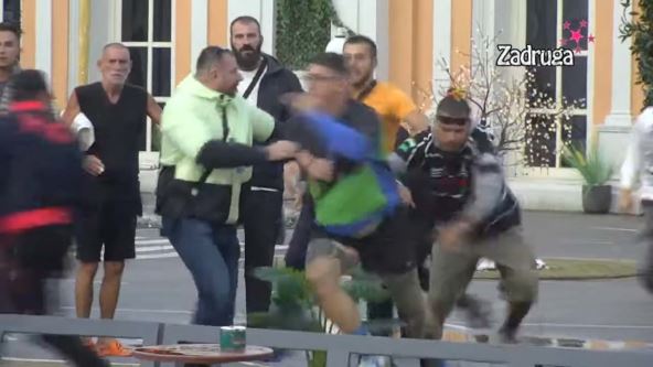Tuča Kristijan Golubović i Uroš Ćertić Zadruga