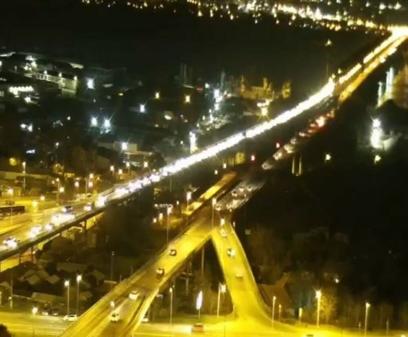 Gužve u saobraćaju širom Beograda