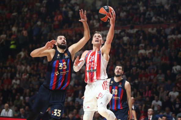 Crvena zvezda Barselona uživo prenos Sportklub Evroliga