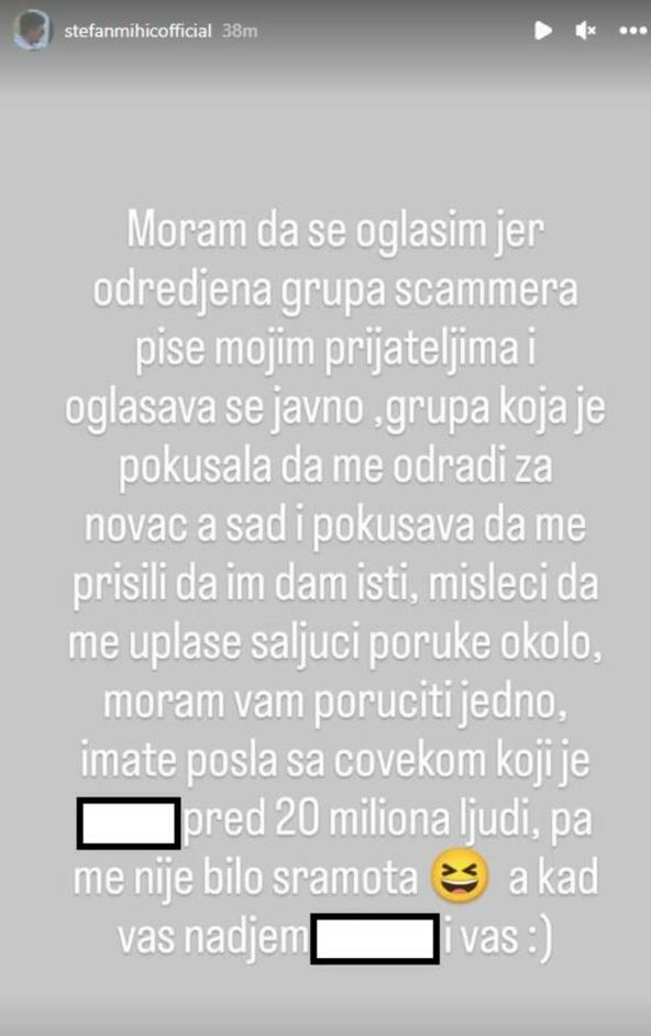 stefan mihić instagram