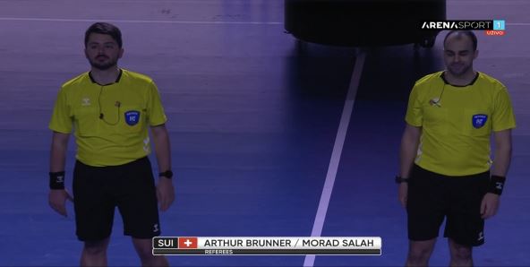 Artur Bruner i Morad Salah sudije rukomet