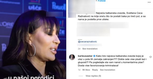 jelena karleuša, ceca