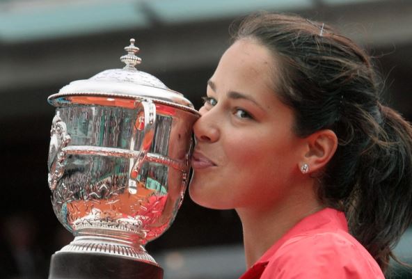 Ana Ivanović na Rolan Garosu