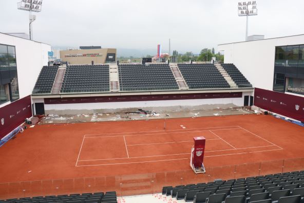 Kompleks za Srpska open nakon turnira