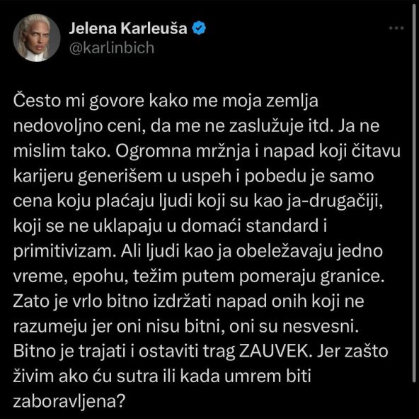 jelena karleuša twitter