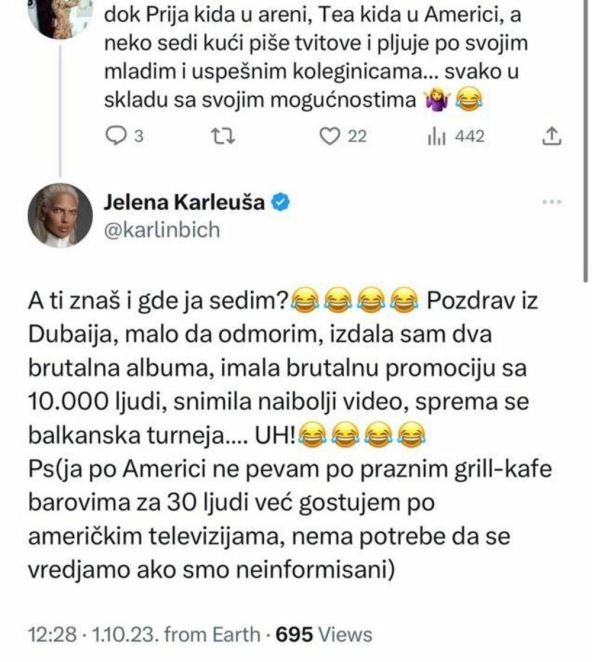 jelena karleuša isprozivala teu tairović