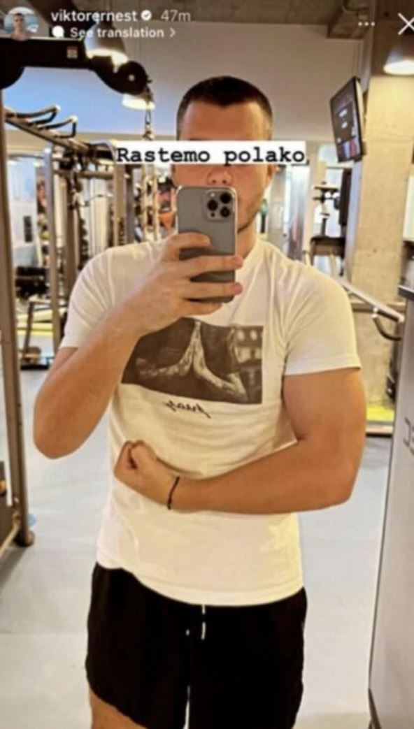 Viktor Živojinović smršao