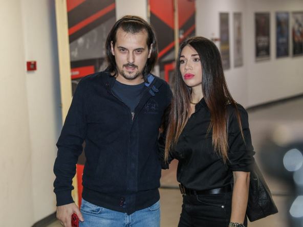 Lazar Vuksanović sa suprugom