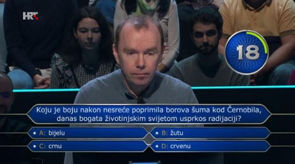 Antun Bubnjar u kvizu "Ko želi da bude milioner?"