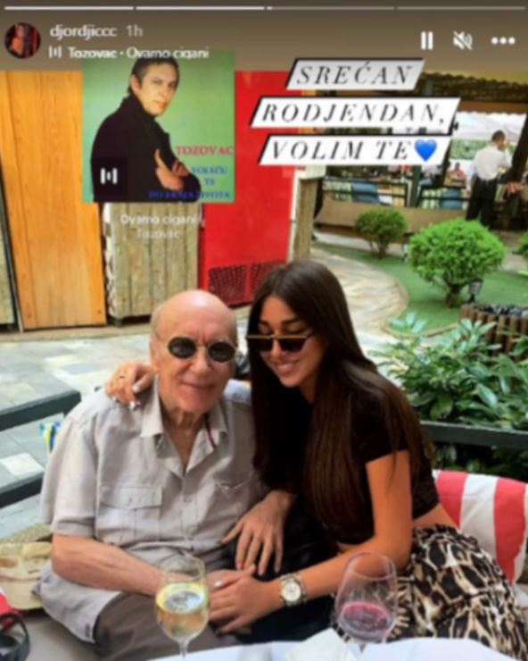 Tozovac sa unukom Jovanom