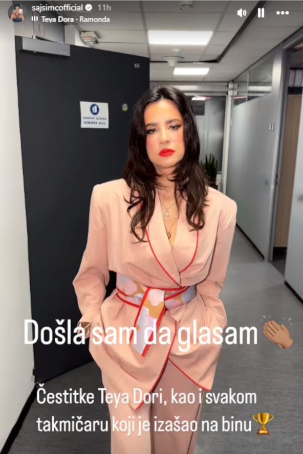 Sajsi MC isntagram objava