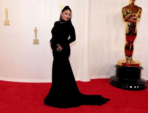 Vanesa Hadžins trudna sa prvim detetom na dodeli Oskara