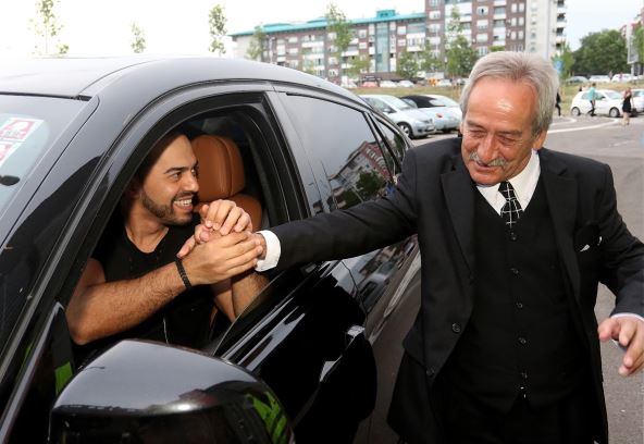 Rajko Šerifović na koncertu Marije