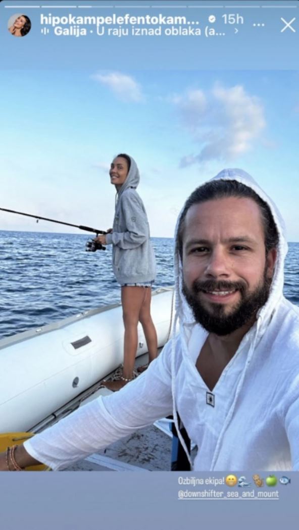 Dragana Mićalović sa novodnim dečkom Uglješom