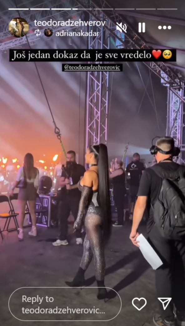 Teodora Džehverović na Music Week-u