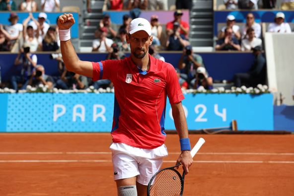 Đoković – Alkaraz finale Olimpijskih igara 2024 (1).jpg