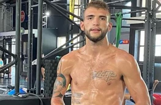 Veljko Ražnatović tokom jednog od svojih treninga