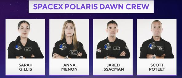 astronauti misije polaris dawn