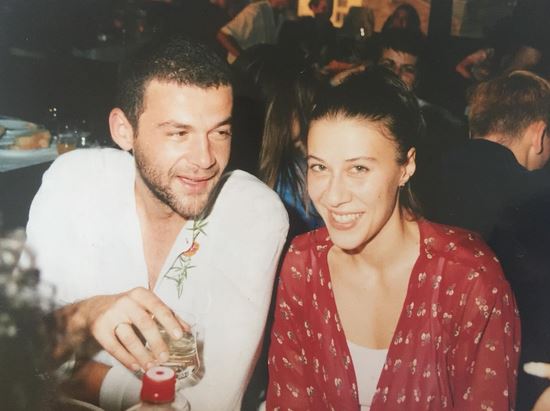 Nebojša sa suprugom