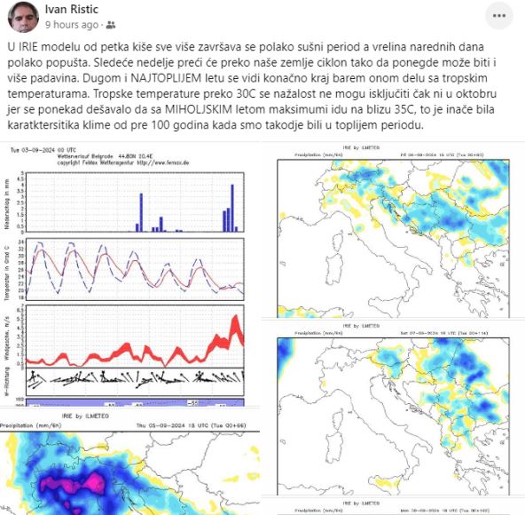 Prognoza za jesen