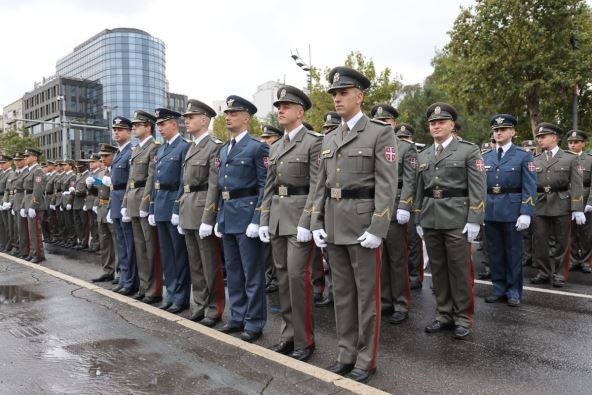 Vojska Srbije, promocija oficira Vojska Srbije.jpg