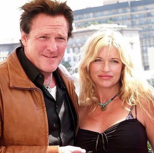 Majkl Medsen sa suprugom