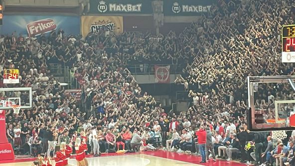 Zvezda i Partizan na tabeli Evrolige