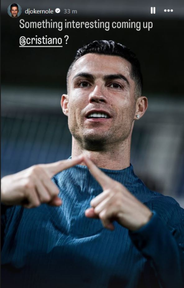 Novak Đoković Kristijano Ronaldo
