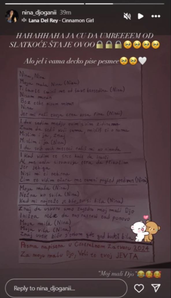 Pesma za Ninu Đogani