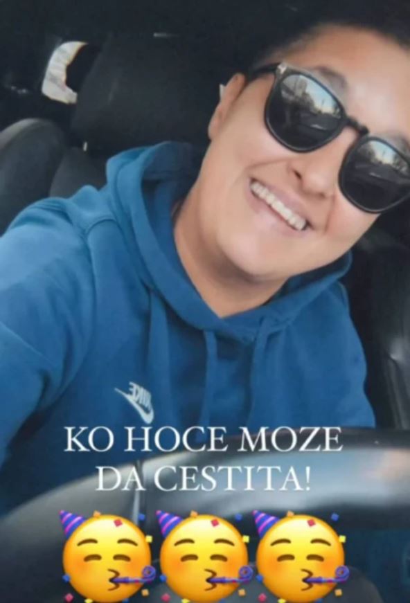 Marija Šerifović bez proteze