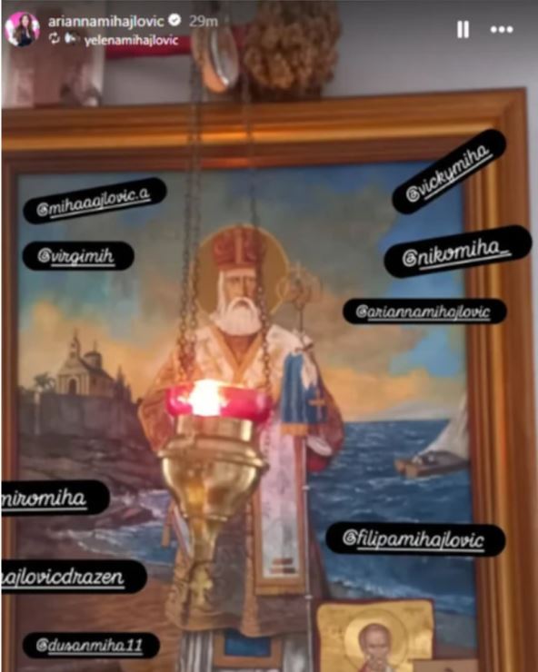 Arijana Mihajlović, ikona