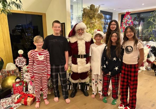 Andrijanina i Lemersova deca za Božić