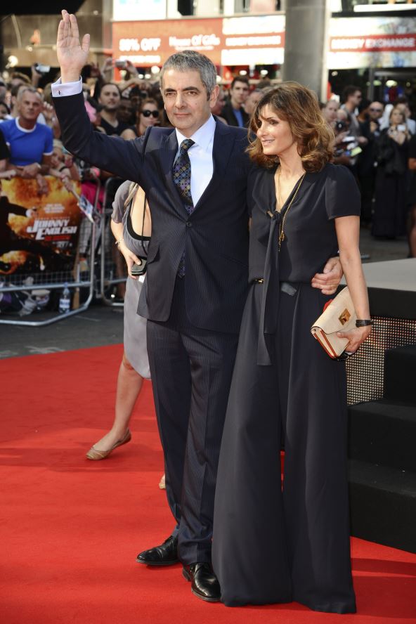 Rouan Atkinson sa bivšom suprugom