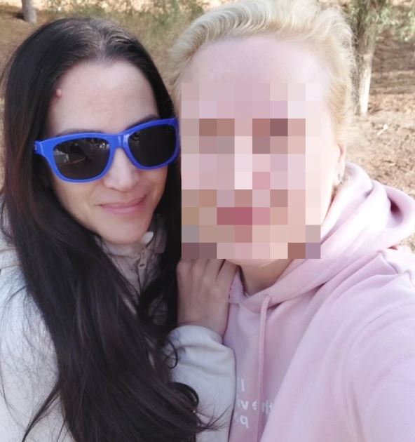 Jelena Bin Drai na rođendanu muža