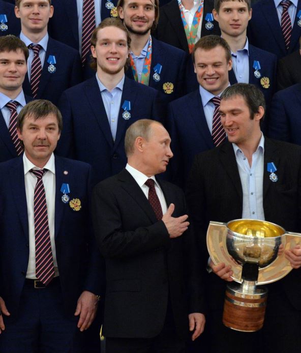 Vladimir Putin i Ovečkin