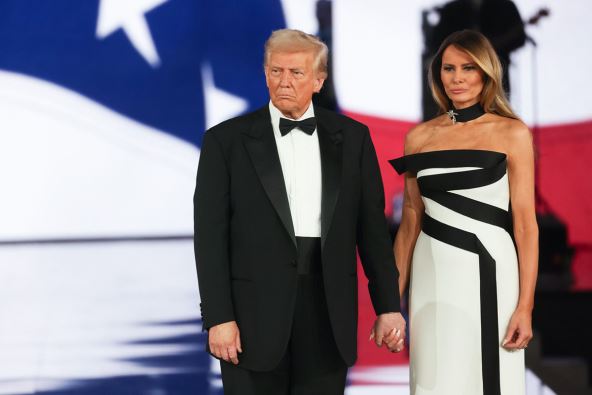 Melanija Tramp, Donald Tramp (1).jpg