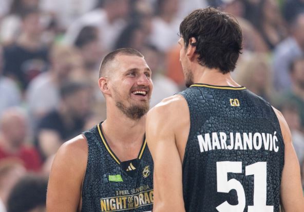 Nikola Jokić i Boban Marjanović
